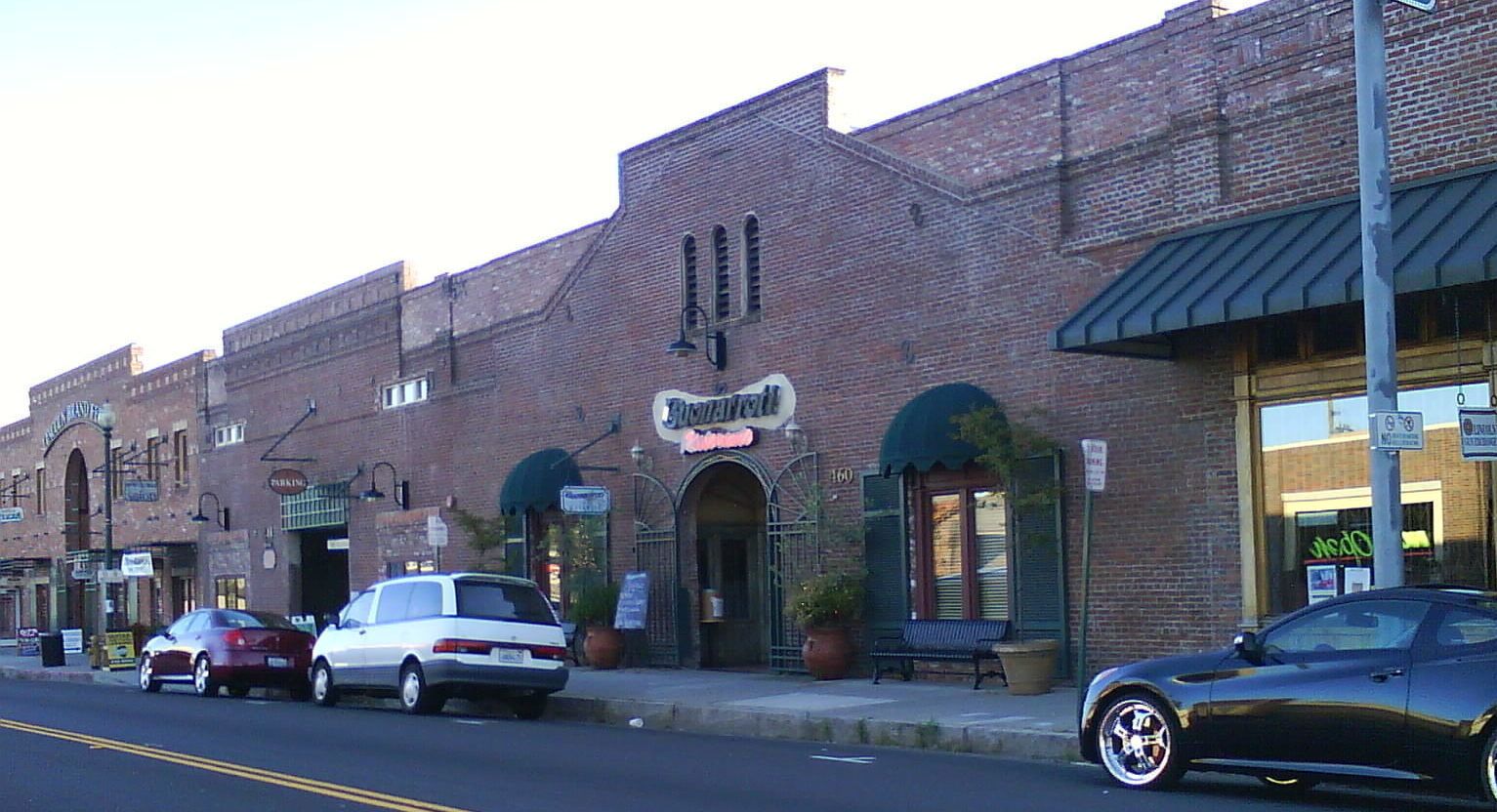 Downtown Lincoln, California commercial district