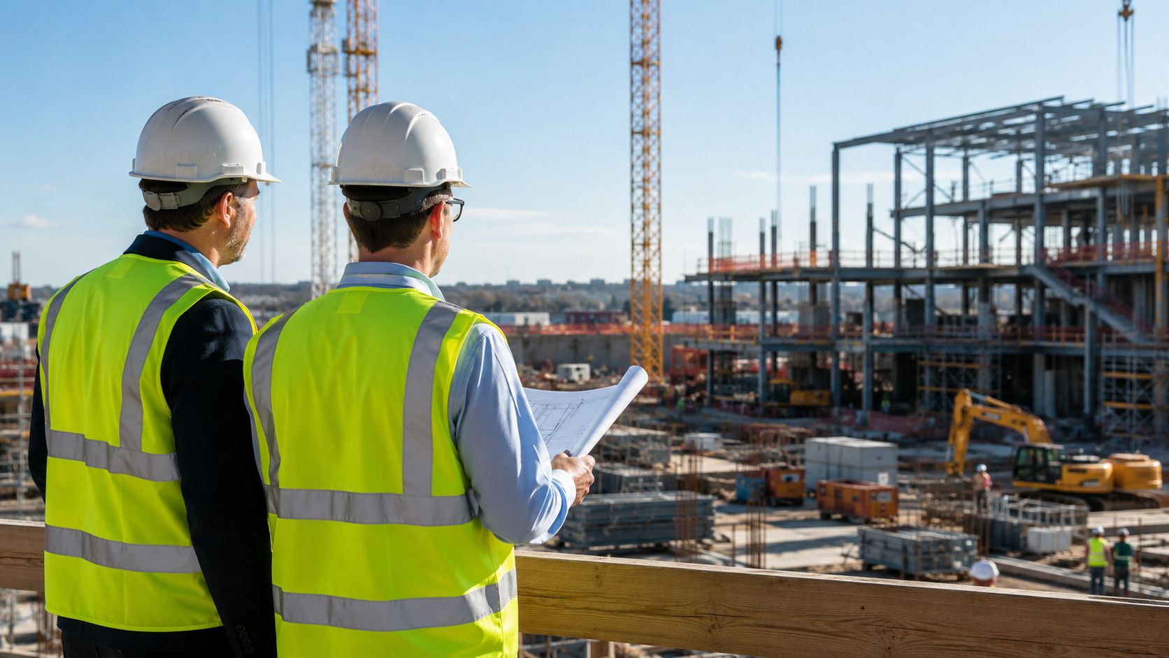 Peak Mechanical Construction commercial service team